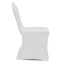 Elastyczne pokrowce na krzesła, białe, 30 szt.