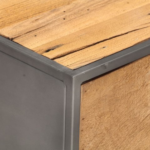 Stolik kawowy, 90 x 50 x 35, lite drewno z odzysku