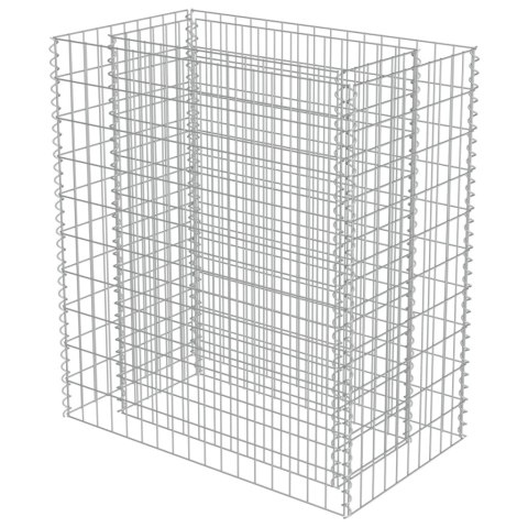 Podwyższona donica gabionowa, galwanizowana stal, 90x50x100 cm Podwyższona donica gabionowa, galwanizowana stal, 90x50x100 cm