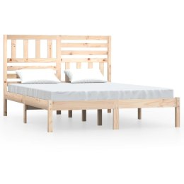 Rama łóżka, lite drewno, 135x190 cm, 4FT6, podwójna