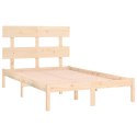 Rama łóżka, lite drewno, 135x190 cm, 4FT6,podwójna