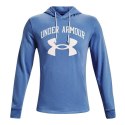 Bluza z kapturem Męska Under Armour Rival Terry Indygo - L