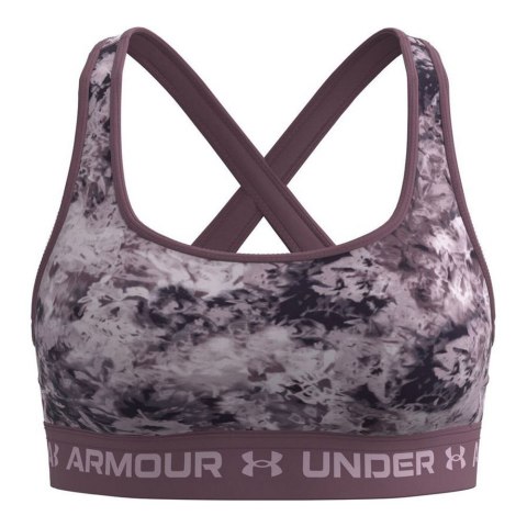 Stanik Sportowy Under Armour Mid Crossback Brązowy - L