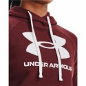 Bluza z kapturem Damska Under Armour Rival Fleece Kasztanowy - S