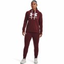 Bluza z kapturem Damska Under Armour Rival Fleece Kasztanowy - S