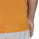 Koszulka z krótkim rękawem Męska Adidas Own The Run Pomarańczowy - M
