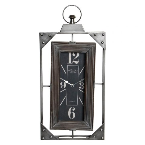 Zegar Ścienny DKD Home Decor Loft Drewno Żelazo (29 x 6.5 x 61 cm) Zegar Ścienny DKD Home Decor Loft Drewno Żelazo (29 x 6.5 x 61 cm)