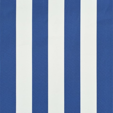 Markiza zwijana, 250 x 150 cm, niebiesko-biała