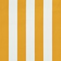 Markiza zwijana, 350 x 150 cm, żółto-biała