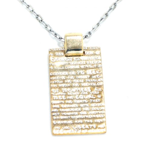 Wisiorek Męski Demaria DMHRC002 45 cm - Srebrzysty