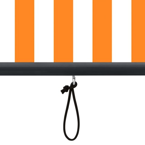 Roleta zewnętrzna, 60x250 cm, biało-pomarańczowa Roleta zewnętrzna, 60x250 cm, biało-pomarańczowa