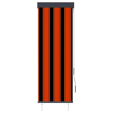 Roleta zewnętrzna, 60x250 cm, pomarańczowo-brązowa Roleta zewnętrzna, 60x250 cm, pomarańczowo-brązowa