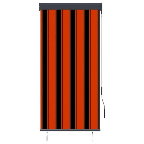 Roleta zewnętrzna, 80x250 cm, pomarańczowo-brązowa Roleta zewnętrzna, 80x250 cm, pomarańczowo-brązowa