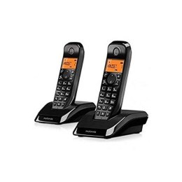 Telefon Bezprzewodowy Motorola S1202 Duo Czarny/Biały