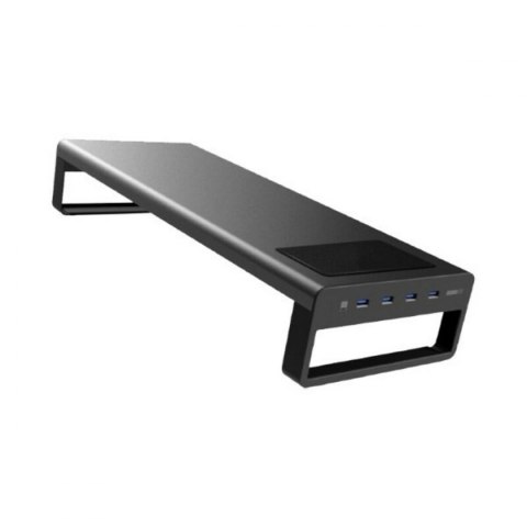 Uchwyt Stołowy do Monitora iggual IGG316900 USB 3.0 Czarny