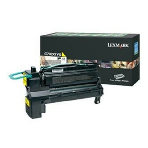 Toner Lexmark C792X1YG Żółty