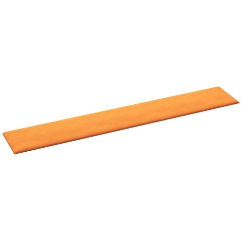 Panele ścienne, 12 szt, ciemnożółte, 90x15 cm, tkanina, 1,62 m² Panele ścienne, 12 szt, ciemnożółte, 90x15 cm, tkanina, 1,62 m²