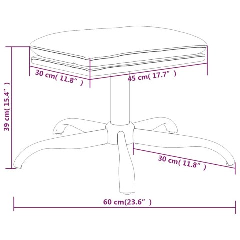 Podnóżek, winna czerwień, 60x60x39 cm, sztuczna skóra