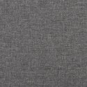Podnóżek, jasnoszary, 60x60x39 cm, tapicerowany tkaniną