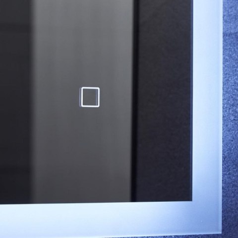 Aquamarin Lustro łazienkowe z oświetleniem LED, 100 x 60 cm Aquamarin Lustro łazienkowe z oświetleniem LED, 100 x 60 cm