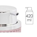 Dozownik mydła Różowy Plastikowy 32 Sztuk (420 ml)