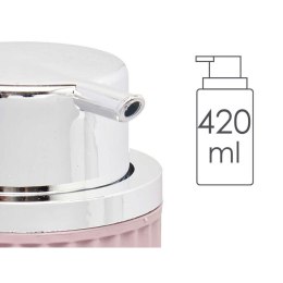 Dozownik mydła Różowy Plastikowy 32 Sztuk (420 ml)