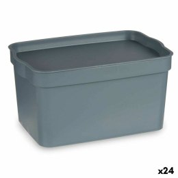 Uniwersalne pudełko Szary Plastikowy 2,3 L (13,5 x 11 x 20 cm) (24 Sztuk)