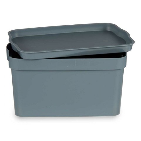 Uniwersalne pudełko Kipit TP592-2 Szary Plastikowy 2,3 L 13,5 x 11 x 20 cm (24 Sztuk) Uniwersalne pudełko Kipit TP592-2 Szary Plastikowy 2,3 L 13,5 x 11 x 20 cm (24 Sztuk)