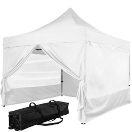 Namiot INSTENT "PRO" z mobilną torbą - 3 x 3 m, biały