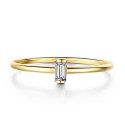 Złoty pierścionek PZD2700 - Diament