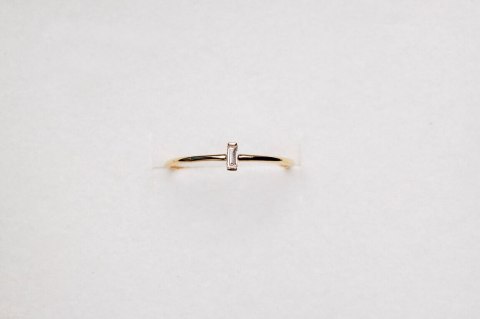 Złoty pierścionek PZD2700 - Diament