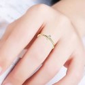 Złoty pierścionek PZD2700 - Diament