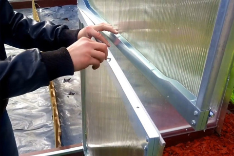 Szklarnia Maja 12m2 (3x4m) poliwęglan 6 mm