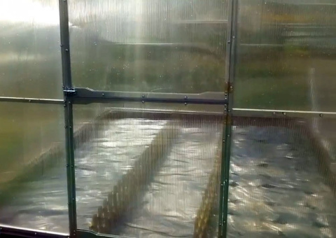 Szklarnia ogrodowa Maja 18m2 (3x6 m) poliwęglan 4 mm