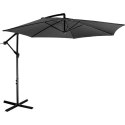 STILISTA Parasol ogrodowy, 330 x 249 cm, antracyt