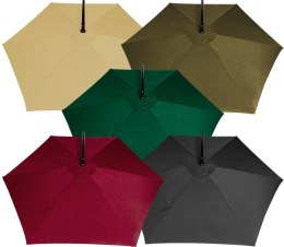 STILISTA Parasol ogrodowy, 330 x 249 cm, zielony