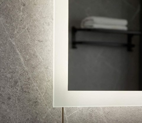 Aquamarin Lustro łazienkowe z oświetleniem LED, 100 x 60 cm Aquamarin Lustro łazienkowe z oświetleniem LED, 100 x 60 cm