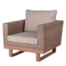 Kanapa ogrodowa Patsy 88 x 89 x 64,50 cm Drewno Rattan