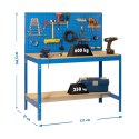 Stół roboczy z narzędziami Simon Rack BT2 1200 144,5 x 121 x 61 cm
