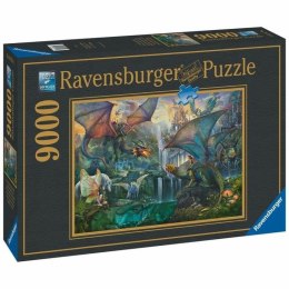 Układanka puzzle Ravensburger The Magic Forest of Dragons (9000 Części)