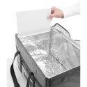 Torba termiczna dostawcza do transportu żywności na 6 lunchboxów 48 x 30 x 27 cm - Hendi 709764