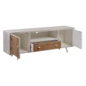 MebleTV COUNTRY 150 x 35 x 53,5 cm Naturalny Biały Drewno świerkowe Drewno MDF