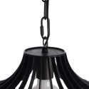 Lampa Sufitowa 35 x 35 x 31 cm Czarny Metal