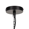 Lampa Sufitowa 34 x 34 x 51 cm Czarny Żelazo Ø 34 cm