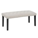 Taboret 115 x 44 x 43 cm Beżowy Drewno