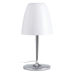 Lampa stołowa Biały Srebrzysty Metal Szkło Żelazo Hierro/Cristal 60 W 220 V 240 V 220 -240 V 28 x 28 x 56 cm