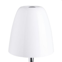 Lampa stołowa Biały Srebrzysty Metal Szkło Żelazo Hierro/Cristal 60 W 220 V 240 V 220 -240 V 28 x 28 x 56 cm