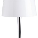 Lampa stołowa Biały Srebrzysty Metal Szkło Żelazo Hierro/Cristal 60 W 220 V 240 V 220 -240 V 28 x 28 x 56 cm