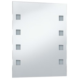 Ścienne lustro łazienkowe z LED, 50 x 60 cm