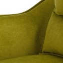 Fotel 76,5 x 70 x 74 cm Tkanina syntetyczna Metal Kolor Zielony